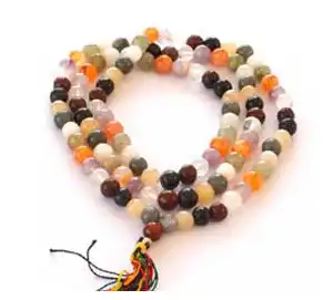 Stone Mala Beads - 9-Planet Astrological  