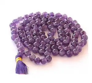 Mala Beads - Purple Amet...