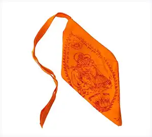 Saffron Radha-Krishna Mala Bag  