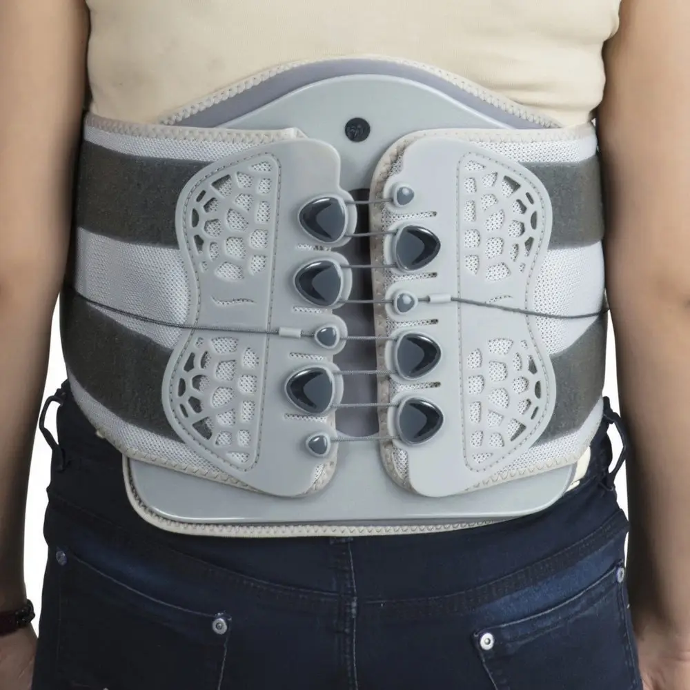 Lumbo Lacepull Back Brace:Soulgenie LLP