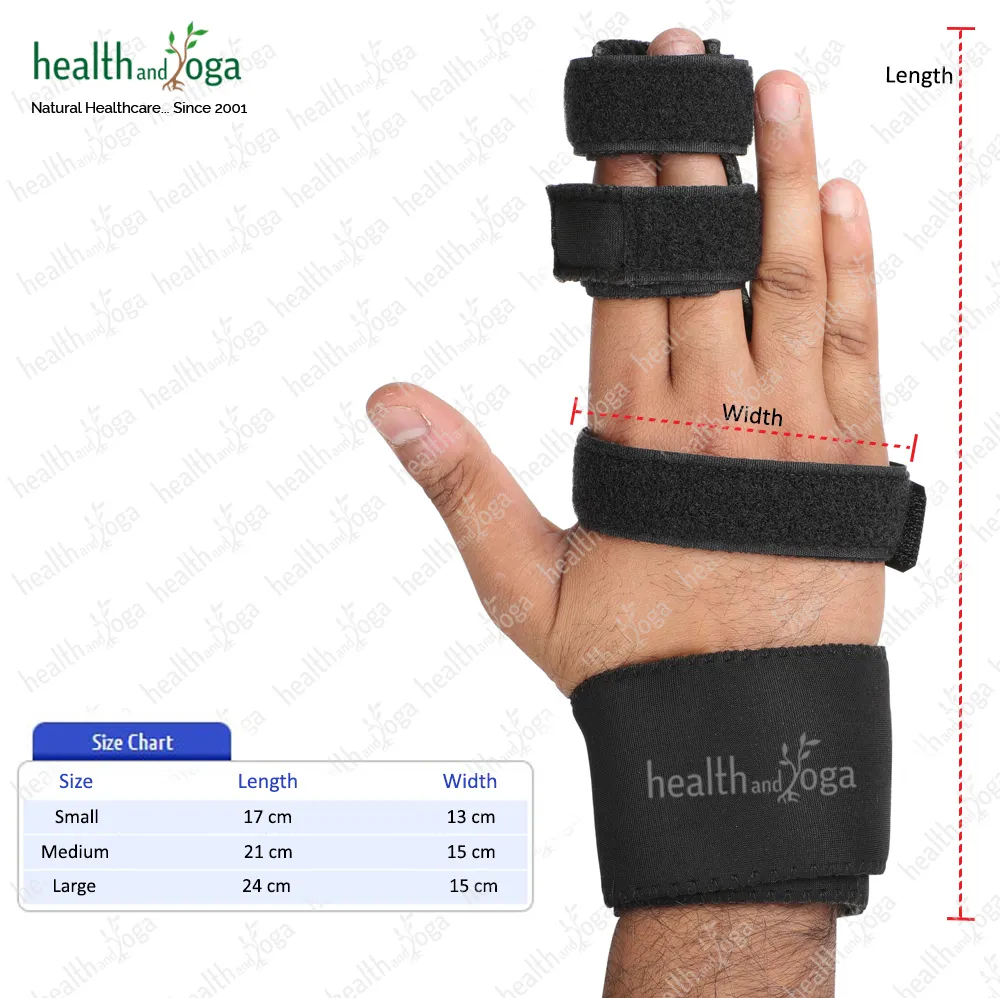 Two Finger Splint Brace – Contracture and Metacarpal Fracture Splint