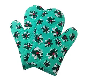 Padded Cotton Oven Gloves